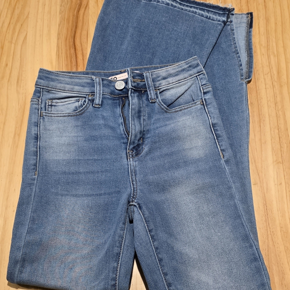 SO High Rise Flare Jeans